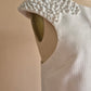Cameo studded detail white top Size XS/S