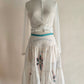 Trelise Cooper embellished sheer skirt Size M