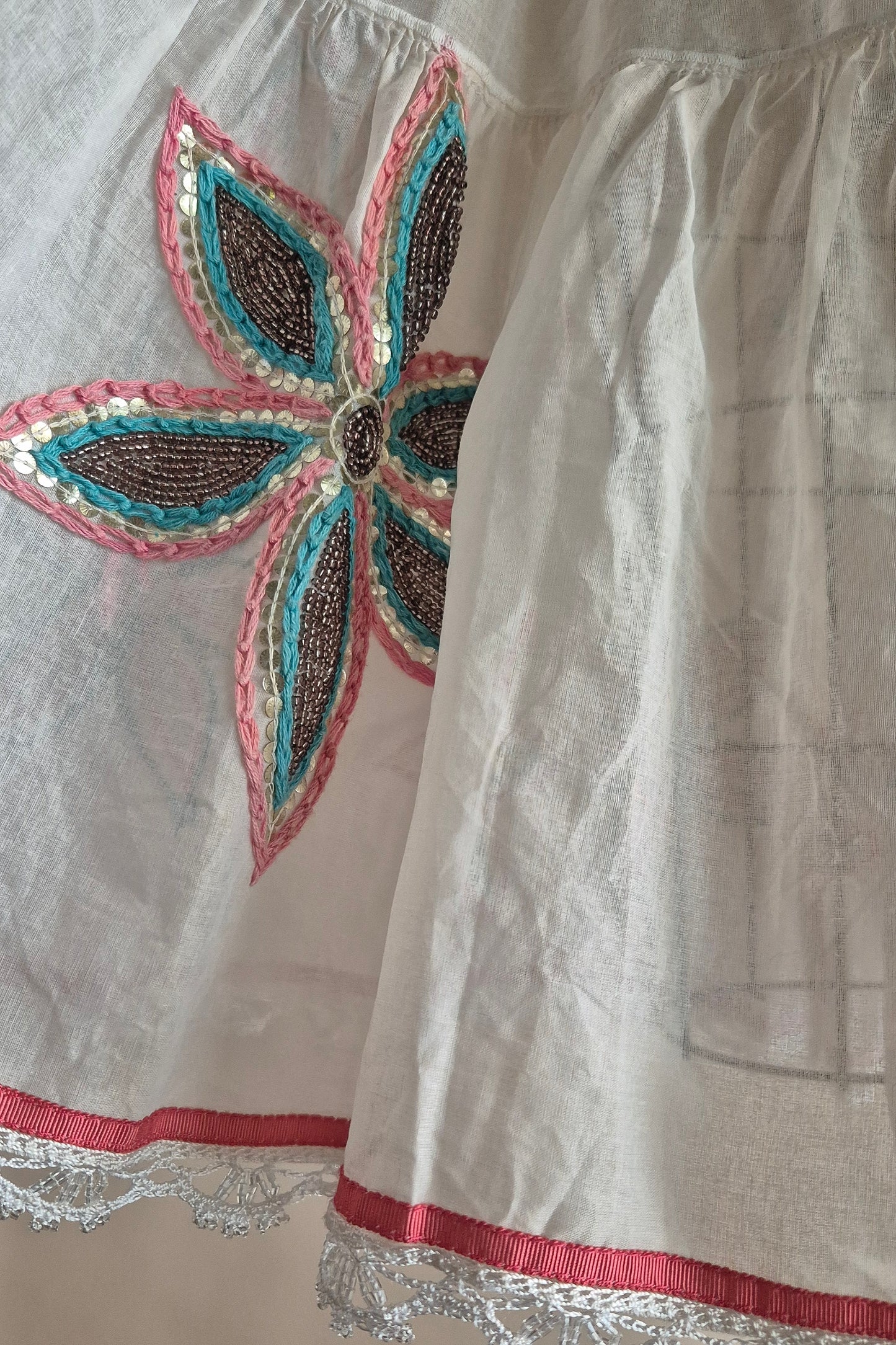 Trelise Cooper embellished sheer skirt Size M