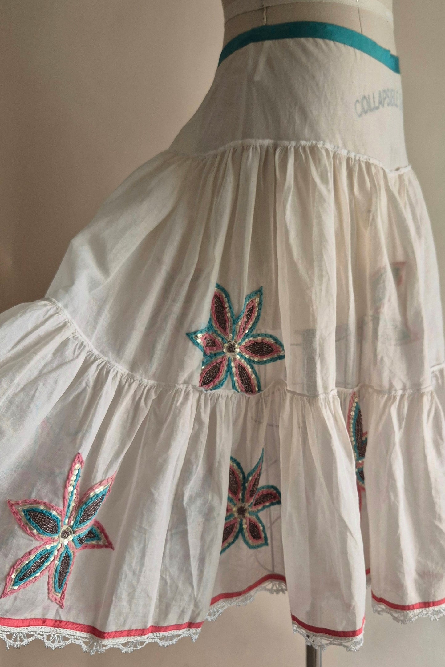 Trelise Cooper embellished sheer skirt Size M