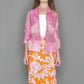 Sensational Christian Lacroix silk blend jacket Size 8