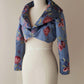 Sensational embroidered silk bolero by Caroline Church Size M