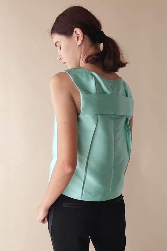 Stunning silk blend top from Rochas Size 8