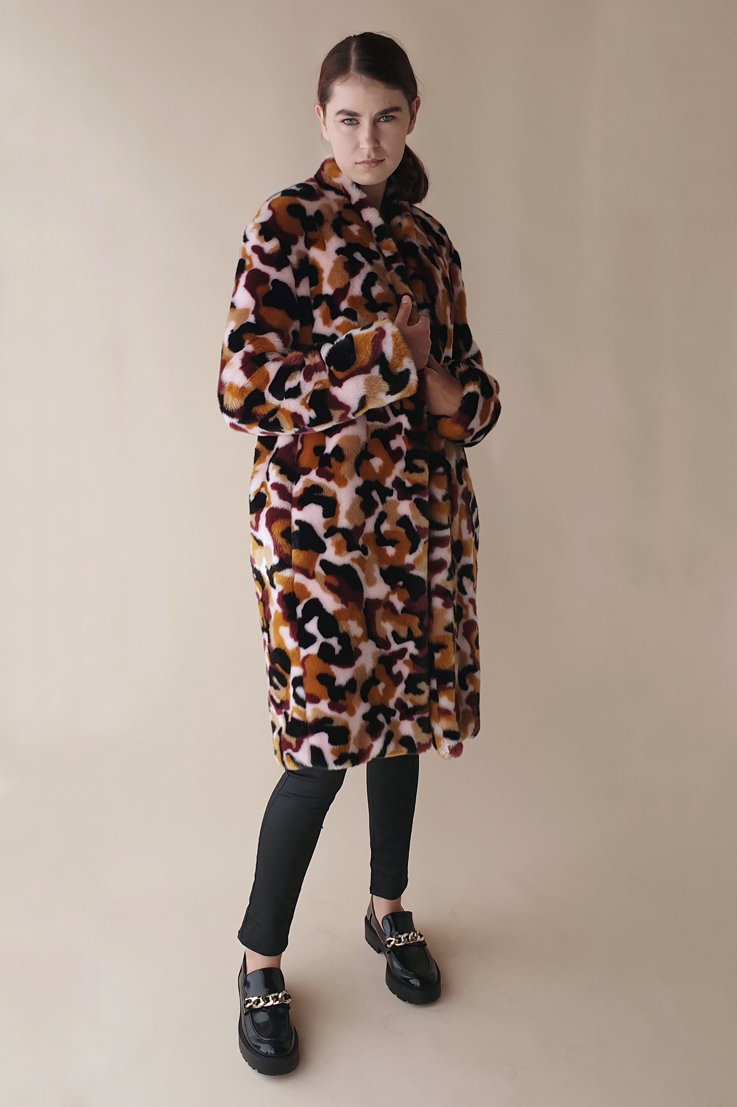 Incredible Malene Birger faux fur 'Camula' coat Size 8-10