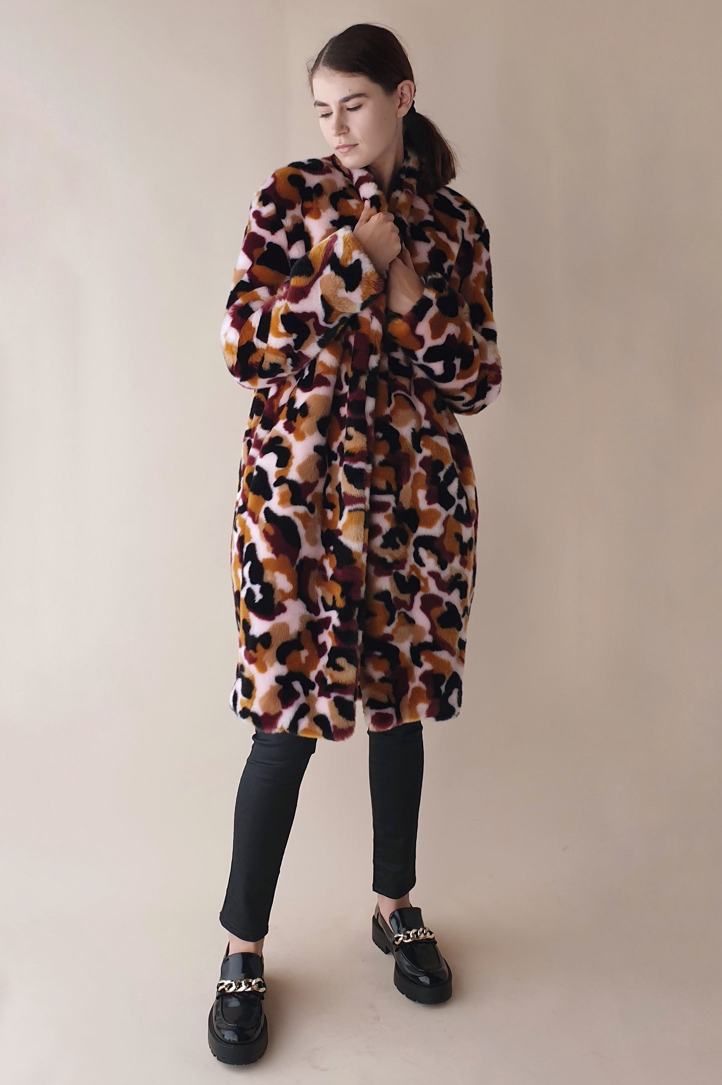 Incredible Malene Birger faux fur 'Camula' coat Size 8-10